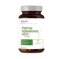 ProCure Tricholine Palma Sabałowa MEN+Synergy Suplement trychologiczny60kap